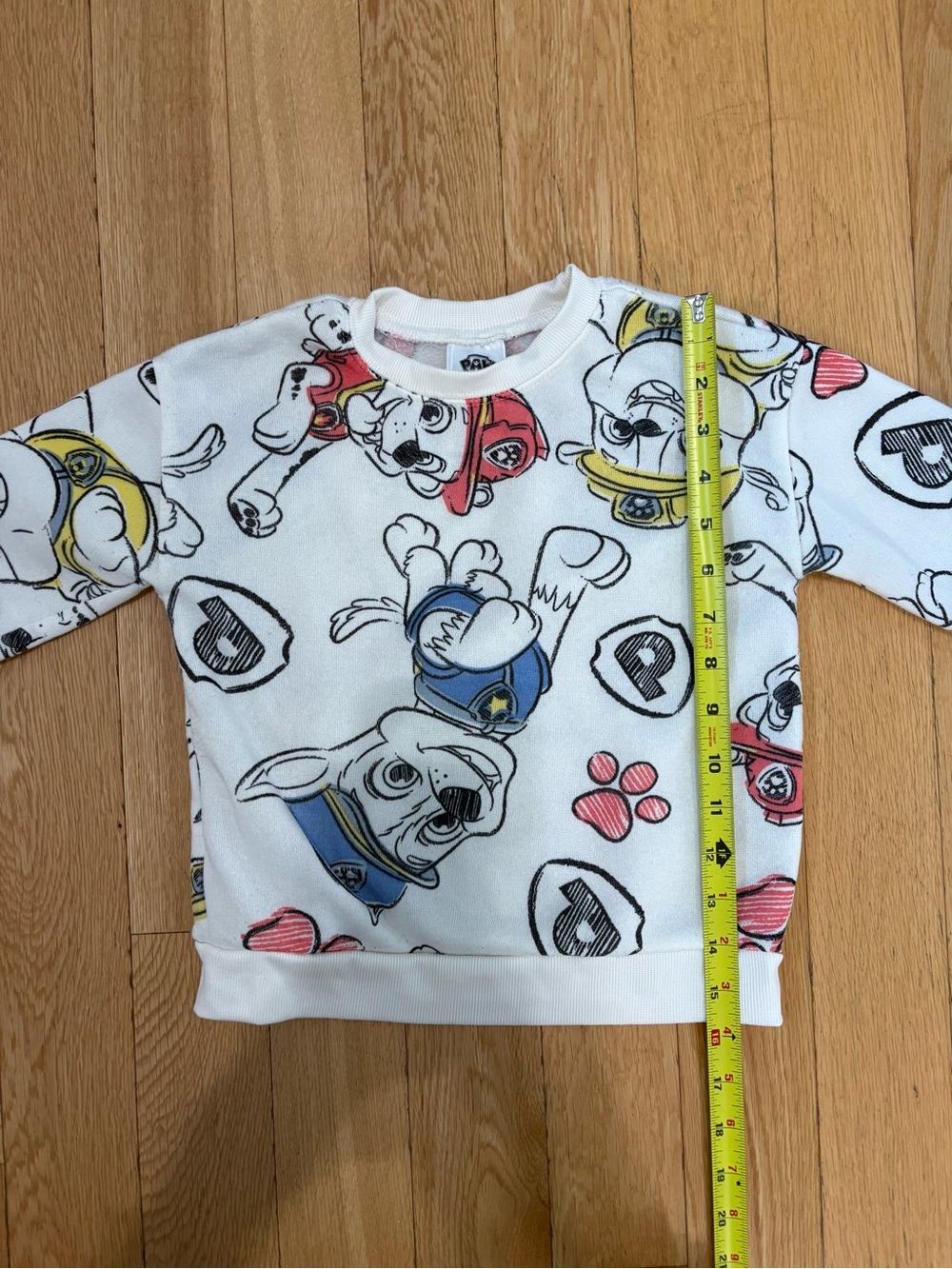 Nickelodeon Paw Patrol Sweatshirt Jogger Set 4T White - Picture 5 of 9